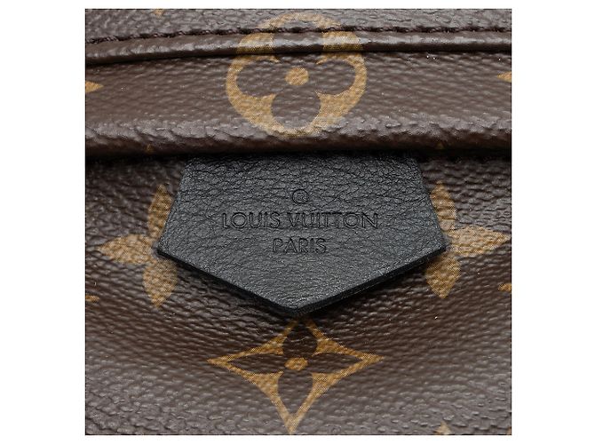 Zaino Louis Vuitton Monogram Canvas Palm Springs Mini Nero - vista 8