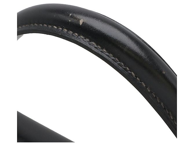 Borsa Hermès Kelly Nera in pelle di vitello Pony Nero - vista 4