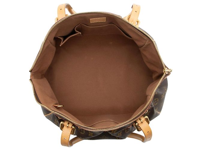 Borsa Satchel Louis Vuitton Monogram Canvas Tivoli GM Marrone - vista 7
