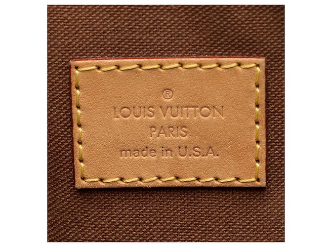 Borsa Satchel Louis Vuitton Monogram Canvas Tivoli GM Marrone - vista 8