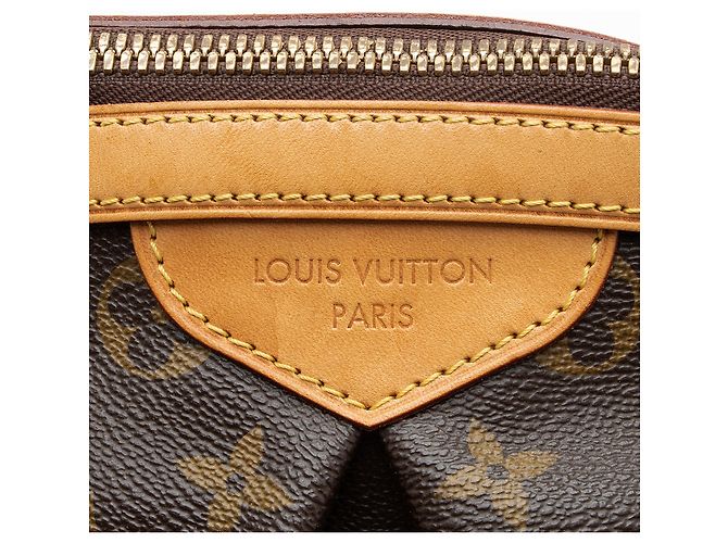 Borsa Satchel Louis Vuitton Monogram Canvas Tivoli GM Marrone - vista 9