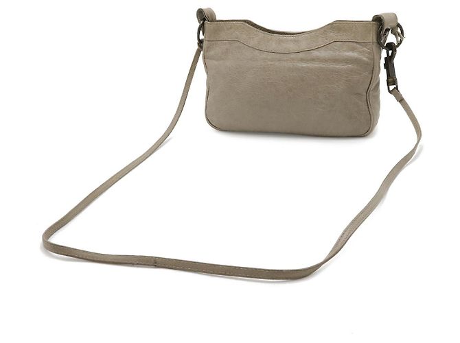 Borsa a tracolla Balenciaga The Hip Marrone Beige - vista 2