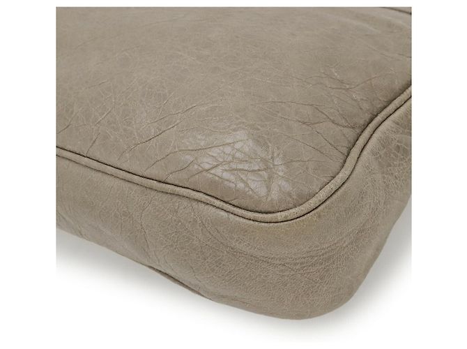 Borsa a tracolla Balenciaga The Hip Marrone Beige - vista 3