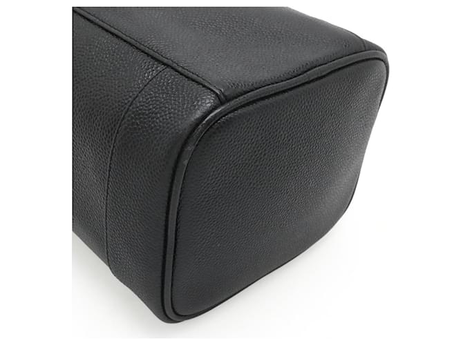 Borsa Vanity Chanel Coco Mark Nero - vista 3