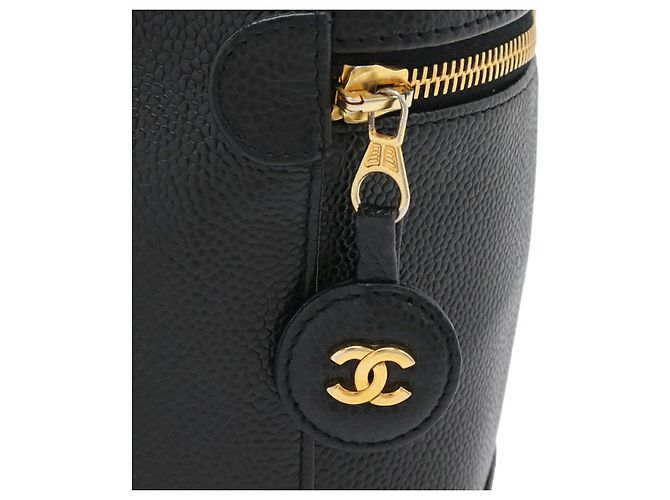 Borsa Vanity Chanel Coco Mark Nero - vista 5