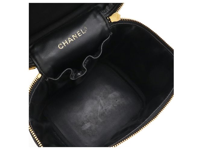 Borsa Vanity Chanel Coco Mark Nero - vista 6