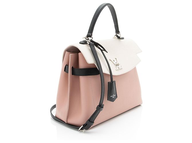 Louis Vuitton Lockme Ever MM Top Handle in pelle di vitello Rosa - vista 2