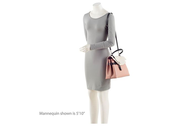 Louis Vuitton Lockme Ever MM Top Handle in pelle di vitello Rosa - vista 5