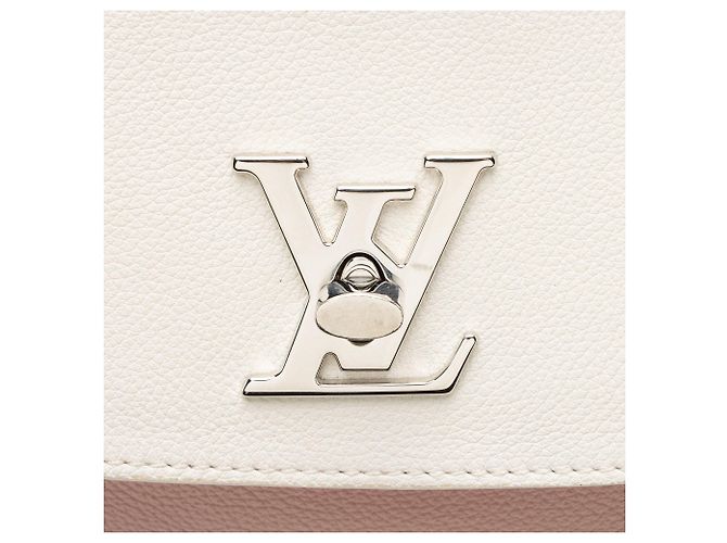 Louis Vuitton Lockme Ever MM Top Handle in pelle di vitello Rosa - vista 9