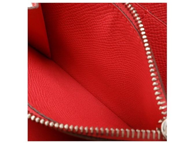 Hermès Portafoglio Constance Compact Bifold Rosa - vista 5