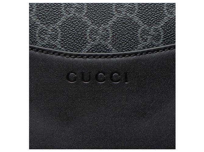 Borsetta Gucci GG Supreme Emblem Nero - vista 9