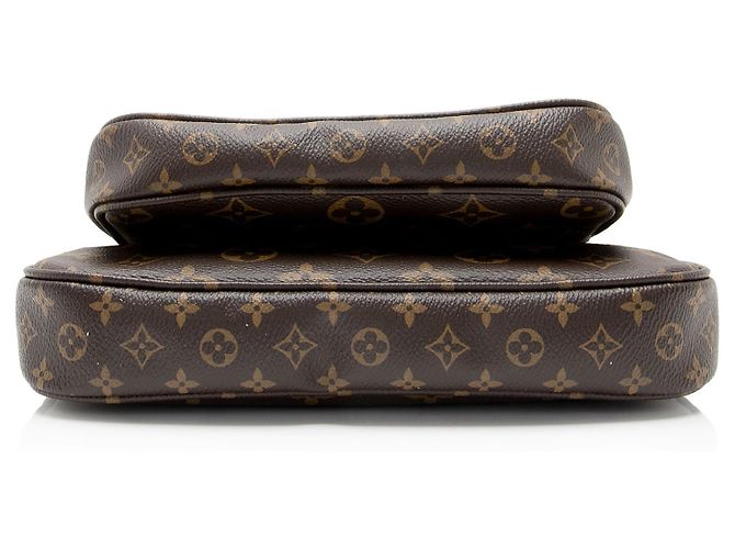Louis Vuitton Monogram Canvas Multi-Pochette Accessoires Marrone - vista 4