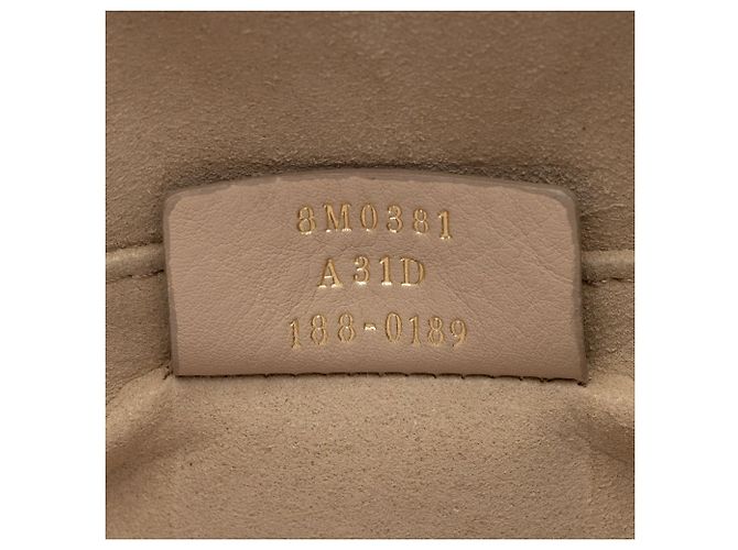 Borsa a tracolla Kan I Small in pelle di vitello con fiocco e borchie Fendi Rosa - vista 6