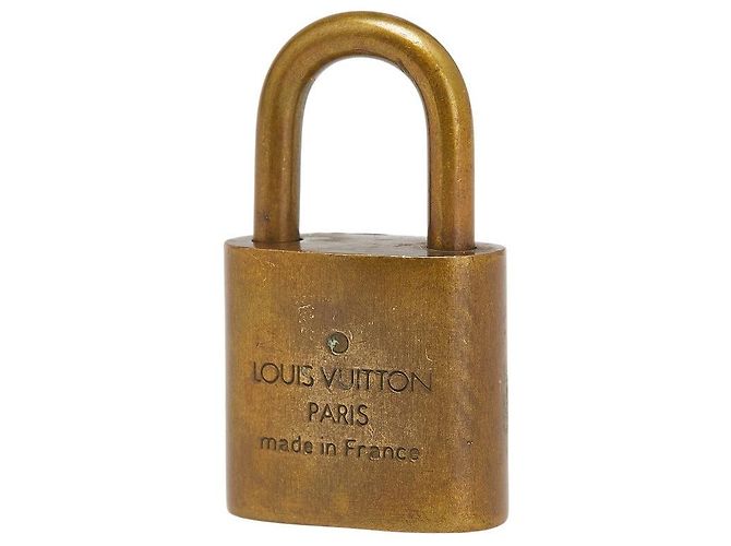 Accessorio Set Chiave e Lucchetto Louis Vuitton Cadena D'oro Metallico - vista 3