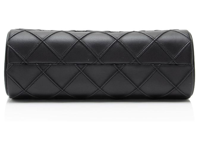 Borsa a spalla Fleming Small in pelle trapuntata Tory Burch Nero - vista 4