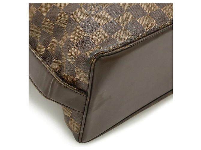 Borsa Tote Louis Vuitton Damier Chelsea Marrone - vista 3