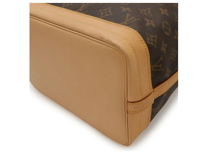 Borsa a tracolla Louis Vuitton Noe Marrone - vista 3