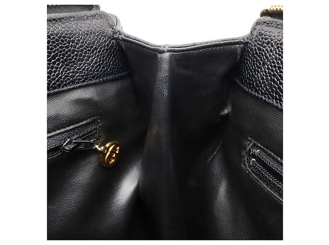 Chanel Coco Mark Coco Ball Chain Tote Schwarz - Ansicht 8