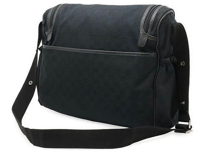 Borsa a tracolla Gucci GG Canvas Nero - vista 2