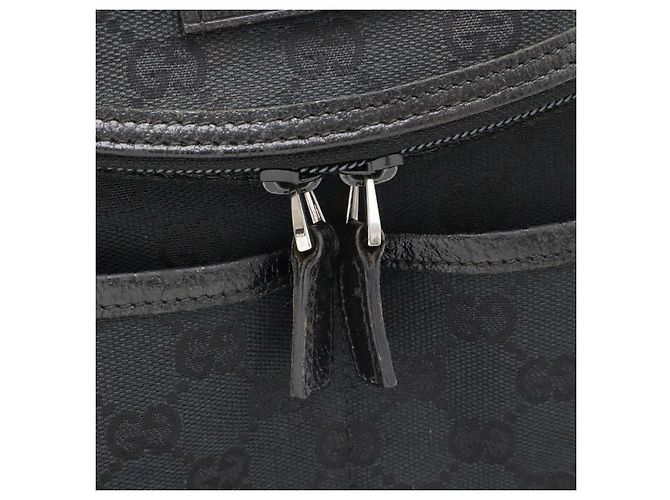 Borsa a tracolla Gucci GG Canvas Nero - vista 5