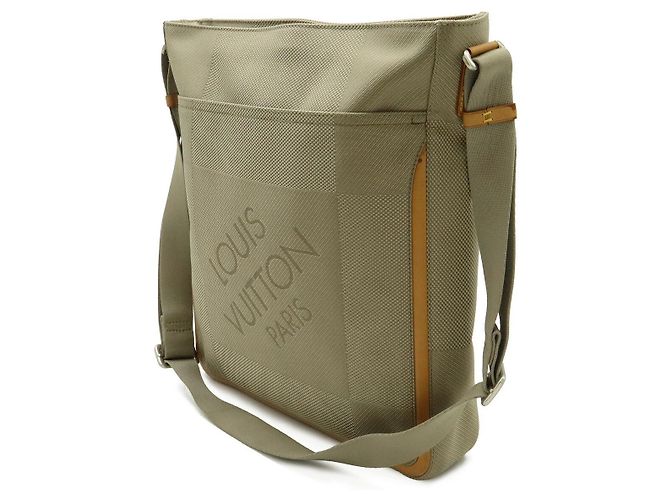 Borsa a tracolla Louis Vuitton Compagnon Marrone Beige - vista 2