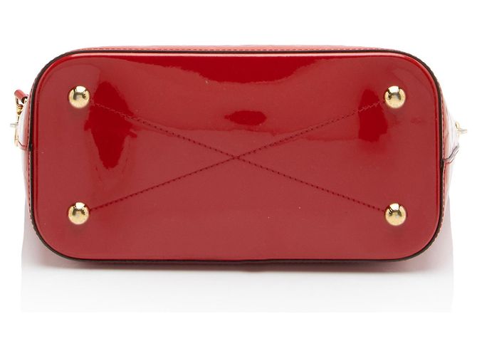 Louis Vuitton Monogram Vernis Montebello MM Tote Rot - Ansicht 4