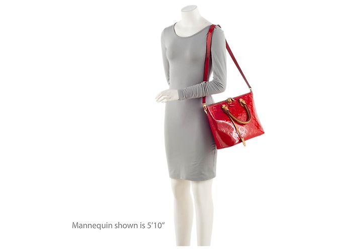 Louis Vuitton Monogram Vernis Montebello MM Tote Rot - Ansicht 5