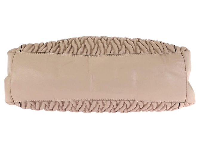 Borsa tote a spalla COACH Madison Geyssard Twist in pelle Rosa - vista 10