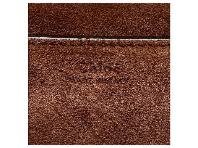 Chloé Borsa Satchel Chloe Kerala 25 in pelle di vitello Marrone - vista 8