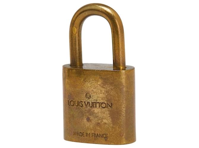 Accessorio Set Chiave e Lucchetto Louis Vuitton D'oro Metallico - vista 3