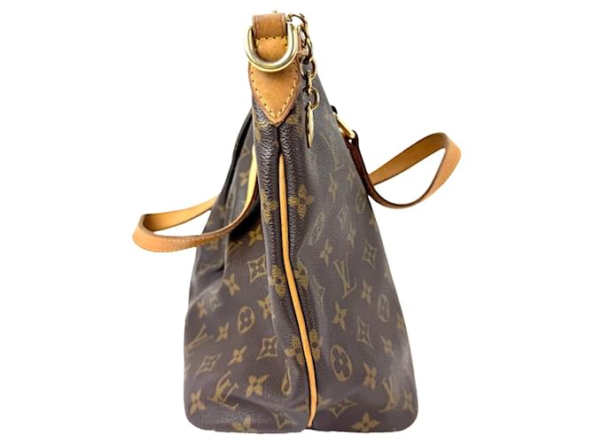 Borsa a mano e a tracolla Louis Vuitton Palermo PM Monogram Marrone - vista 2