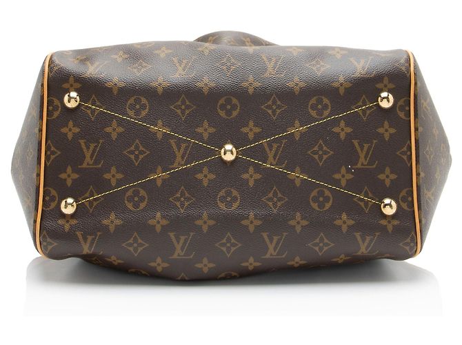 Bolso Satchel Louis Vuitton Monogram Canvas Tivoli GM Castaño - vista 4