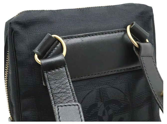 Chanel Pochette New Travel Line Nero - vista 4