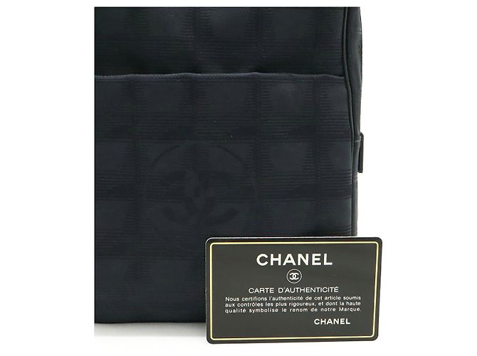 Chanel Pochette New Travel Line Nero - vista 8