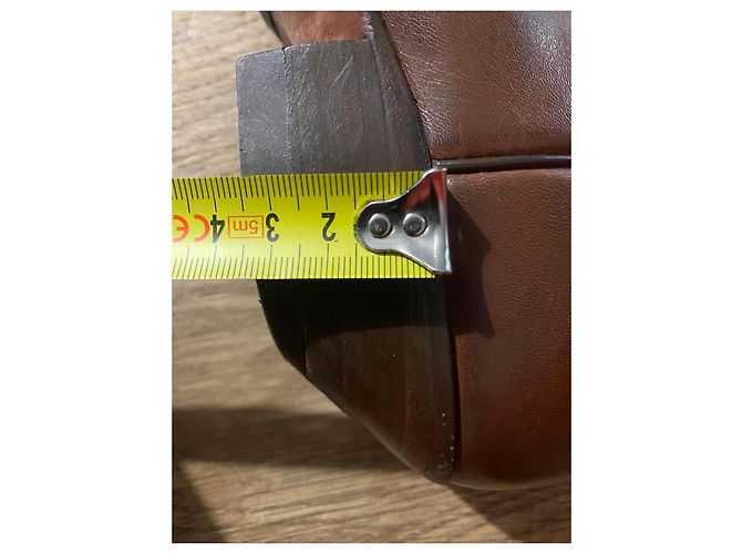 Autre Marque Botas Western de Cuero Marrón Castaño - vista 7