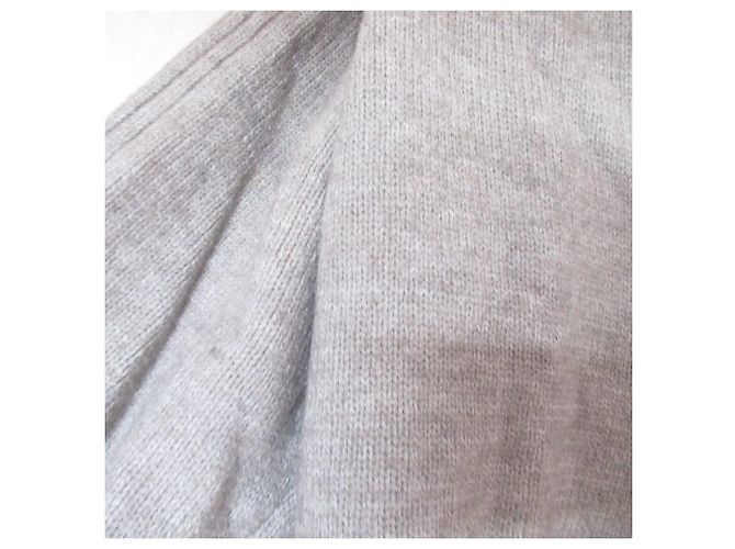 Autre Marque Collage V-Ausschnitt Strickpullover Braun - Ansicht 4