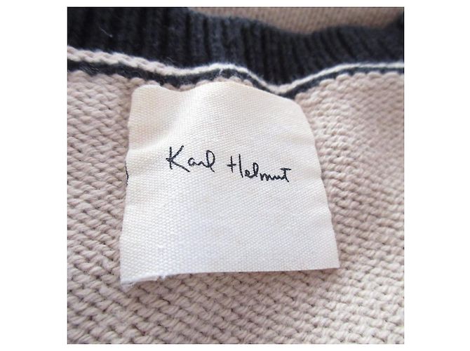 Autre Marque Karl Helmut Strickwaren Beige - Ansicht 6