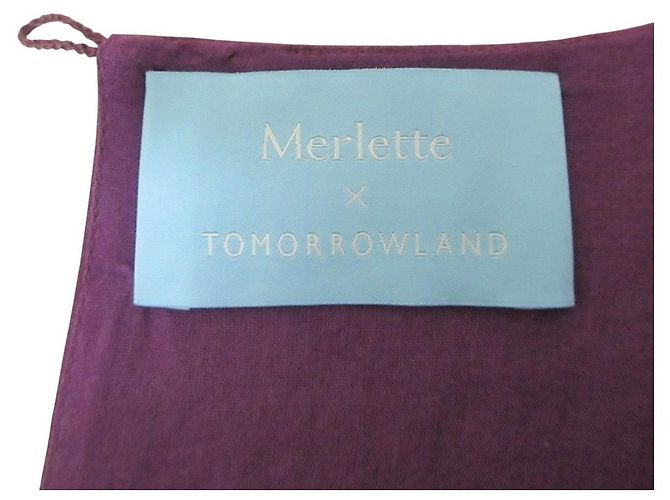 Autre Marque Merlette Flare Kleid Lila - Ansicht 3