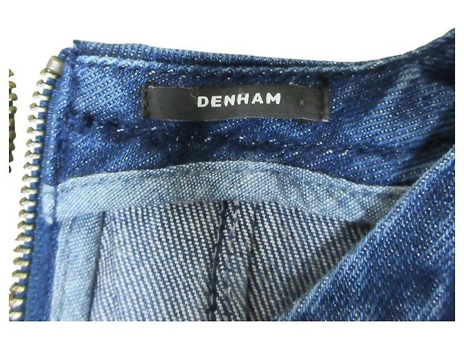 Autre Marque Denham Denim-Bluse Blau - Ansicht 3