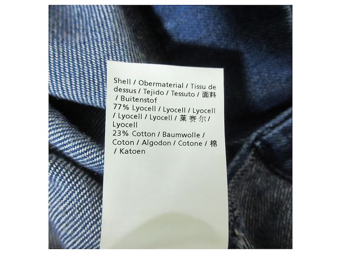 Autre Marque Denham Denim-Bluse Blau - Ansicht 8