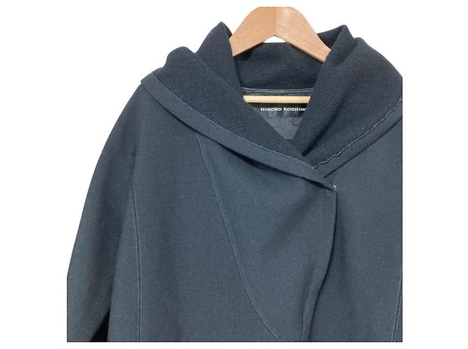 Autre Marque Veste doublée en polaire lisse HIROKO KOSHINO Noir - vue 3