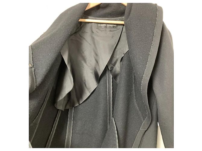 Autre Marque Veste doublée en polaire lisse HIROKO KOSHINO Noir - vue 4