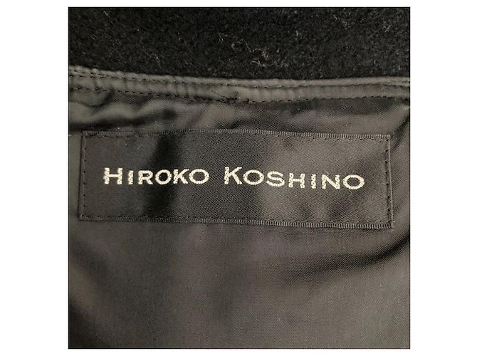 Autre Marque Veste doublée en polaire lisse HIROKO KOSHINO Noir - vue 5