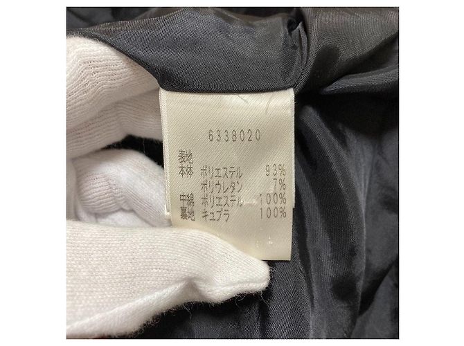 Autre Marque Abrigo acolchado con capucha Rene Castaño Marrón oscuro Azul marino - vista 8