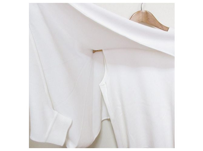 Autre Marque ADORE Strickware mit Cape-Ärmeln Weiß - Ansicht 4