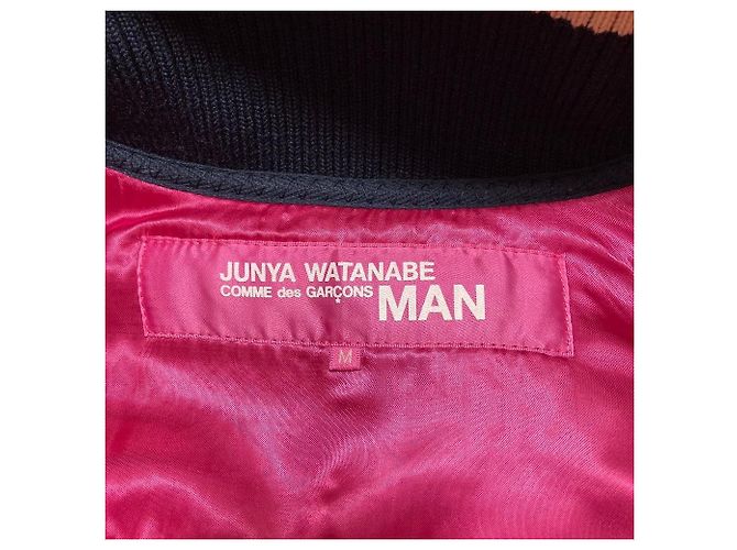 Autre Marque Abrigo Duffle Junya Watanabe MAN Abrigo de Lana Azul - vista 9
