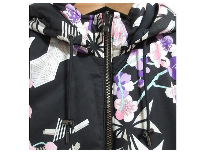Autre Marque Abrigo sudadera reversible con estampado floral LEONARD SPORTS Negro Multicolor - vista 4