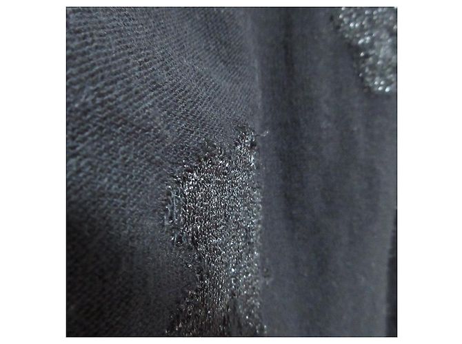 Autre Marque COMME des GARCONS Stricktop mit Blumen Schwarz - Ansicht 10