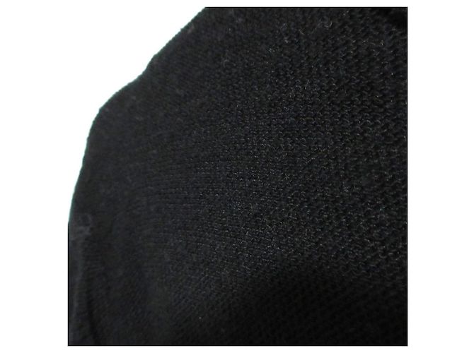 Autre Marque COMME des GARCONS Stricktop mit Blumen Schwarz - Ansicht 3