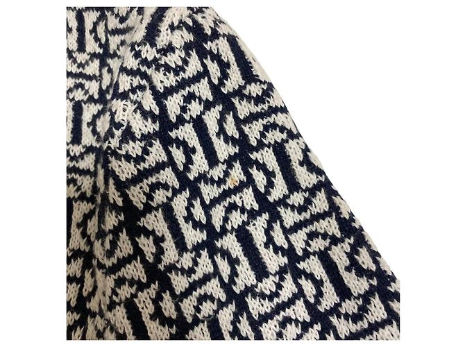Autre Marque Chaqueta de punto jacquard Altea Blanco - vista 10